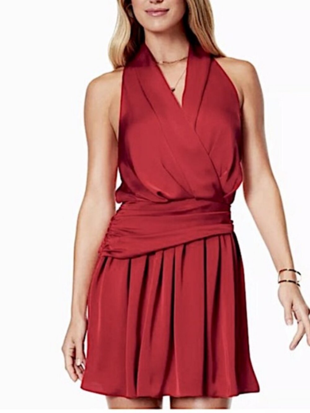 True Red Shellie Mini Dress